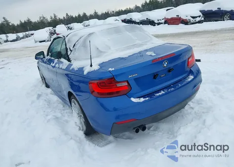 2017 BMW 230I xDrive из США, поврежденный, VIN WBA2M9C56HV717359